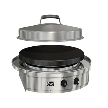 Evo Affinity 25G Built-In Flattop Natural Gas Grill - 10-0095-NG